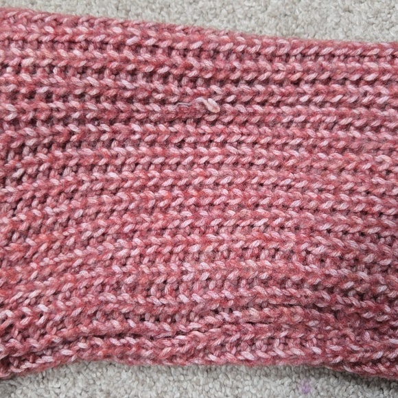 Lulus - Soft Winter Rusty Rose turtleneck Sweater - Picture 5 of 6